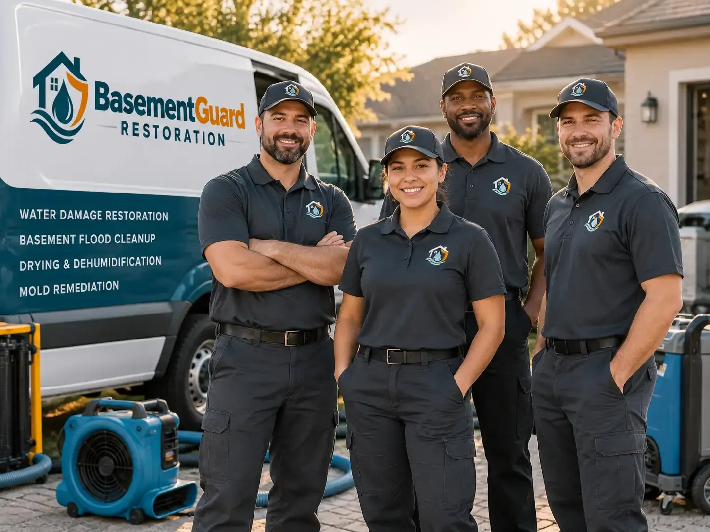Basement Water Damage Restoration company in Kunkle, OH